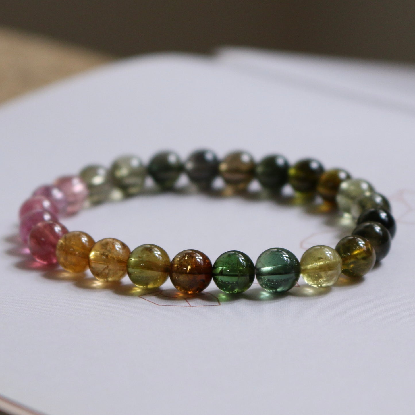 碧璽手鏈 Rainbow Tourmaline